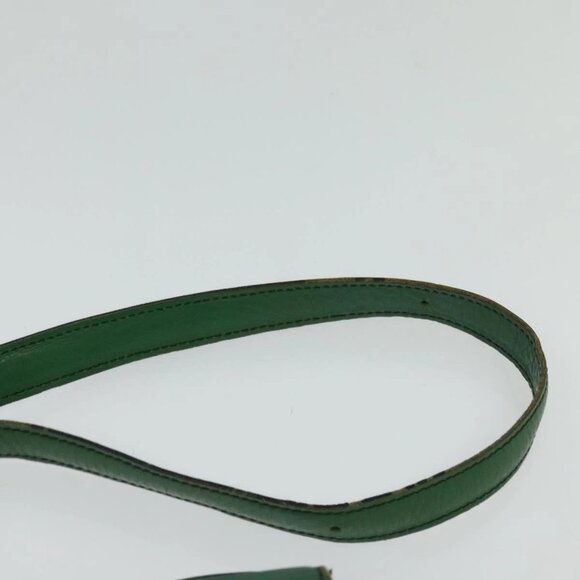 LOUIS VUITTON Epi Cartouchiere MM Shoulder Bag Green M52244 LV Auth 125397 - Picture 9 of 16